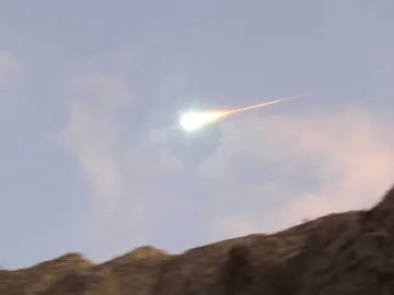 Una 'bola de fuego' avistada en España Una 'bola de fuego' avistada en España