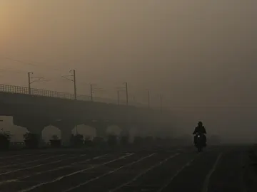 Contaminación en la ciudad india de Nueva Delhi Contaminación en la ciudad india de Nueva Delhi