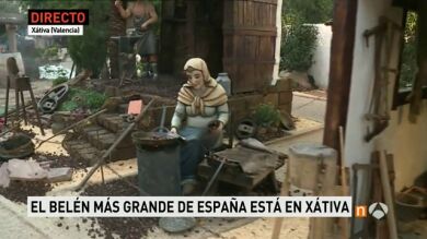 El Belén más grande de España mide cerca de 1.600 metros y se encuentra en Xátiva