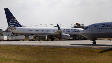 Dos aviones de Copa Airlines