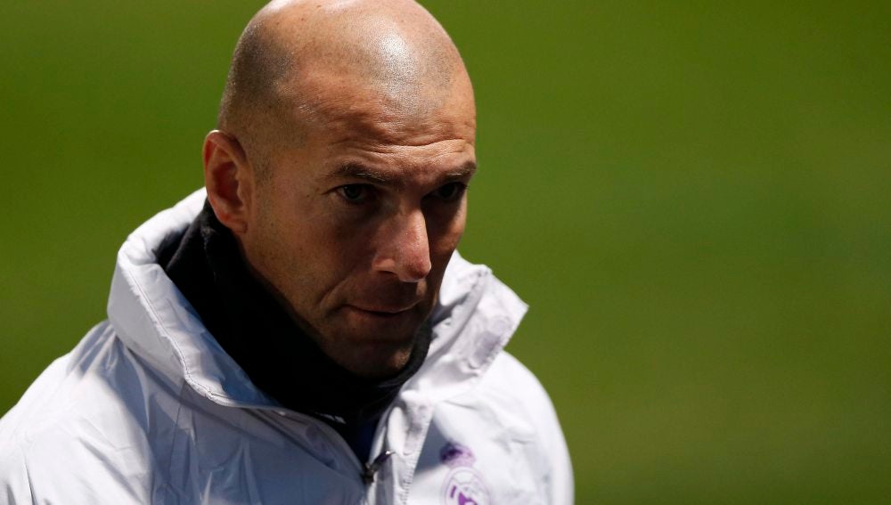 Zinedine Zidane, técnico del Real Madrid