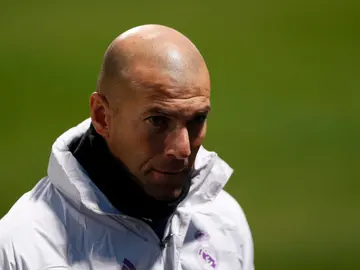 Zinedine Zidane, técnico del Real Madrid Zinedine Zidane, técnico del Real Madrid