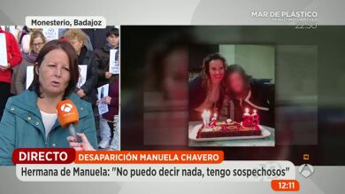 La hermana de Manuela Chavero, abatida: 