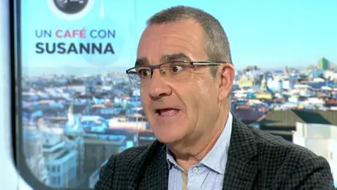 Juan Pedro Yllanes en Espejo Público Juan Pedro Yllanes en Espejo Público