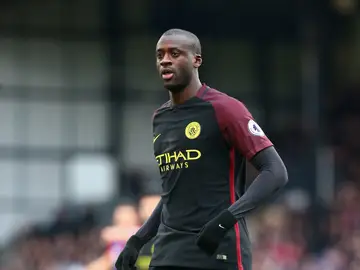 Yaya Touré, durante un partido con el Manchester City Yaya Touré, durante un partido con el Manchester City