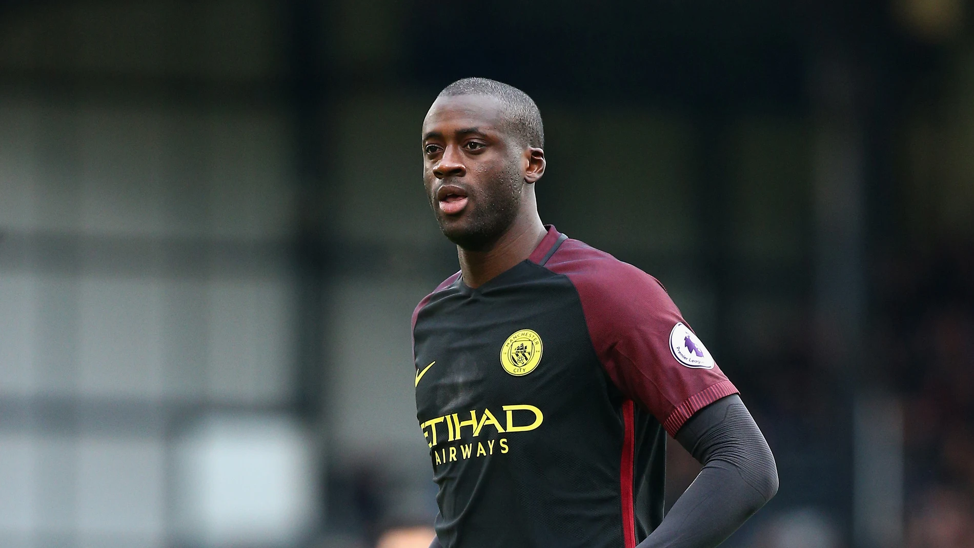 Yaya Touré, durante un partido con el Manchester City Yaya Touré, durante un partido con el Manchester City