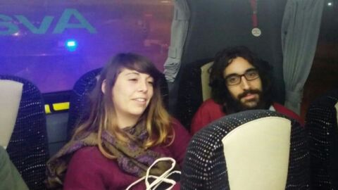 LOCALIZADOS EN ALCAL&Aacute; DE HENARES EN UN AUTOCAR