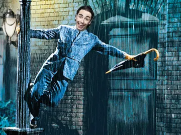 Canco Rodríguez descubre la fórmula contra el mal tiempo en la piel de Gene Kelly Canco Rodríguez descubre la fórmula contra el mal tiempo en la piel de Gene Kelly