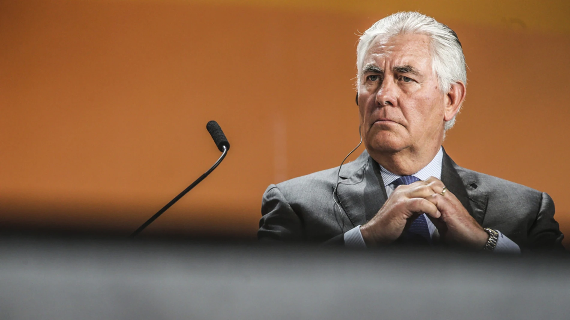 Rex Tillerson en una imagen de archivo Rex Tillerson en una imagen de archivo