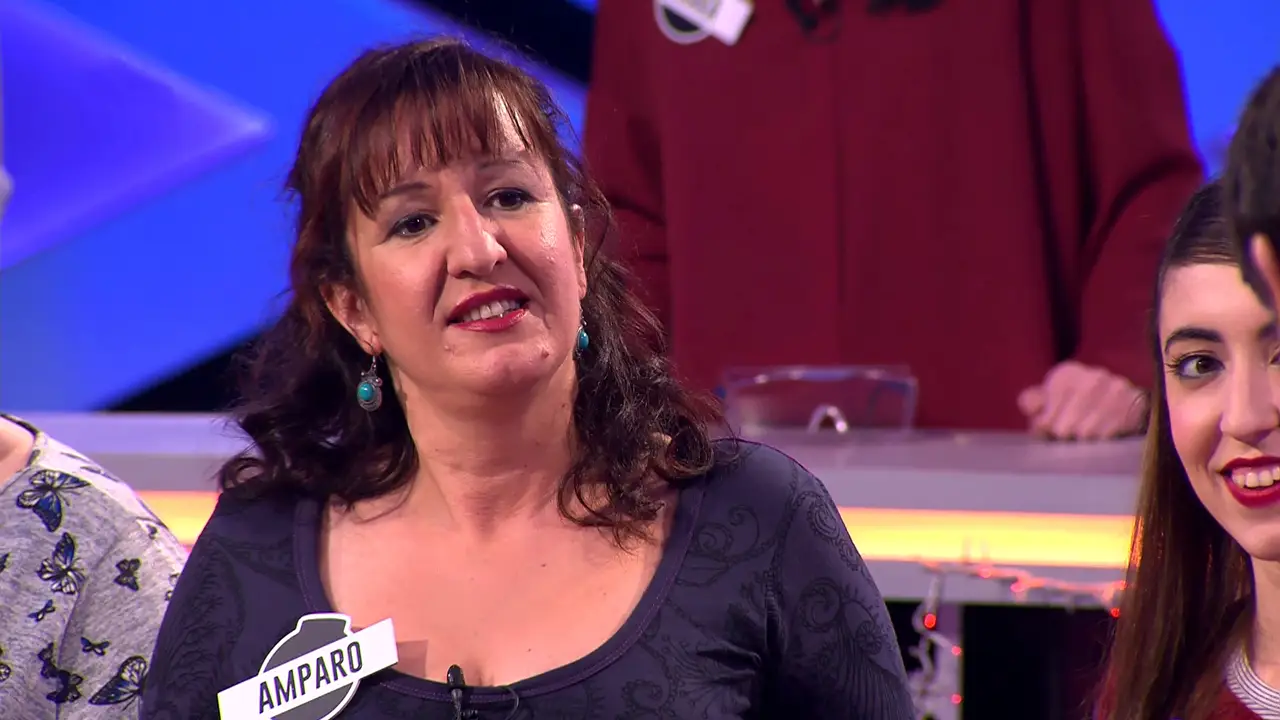Las pestañas de Amparo