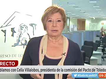 Celia Villalobos, presidenta de la comisión del Pacto de Toledo Celia Villalobos, presidenta de la comisión del Pacto de Toledo