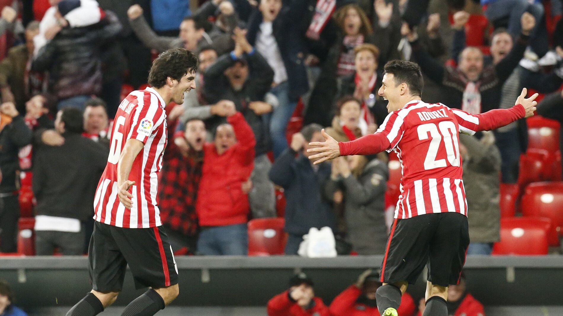 San Jos&eacute; y Aduriz, h&eacute;roes del Athletic contra el Celta de Vigo