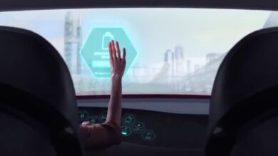 Rodeados de hologramas, materiales que se autorreparan y absorven la contaminación