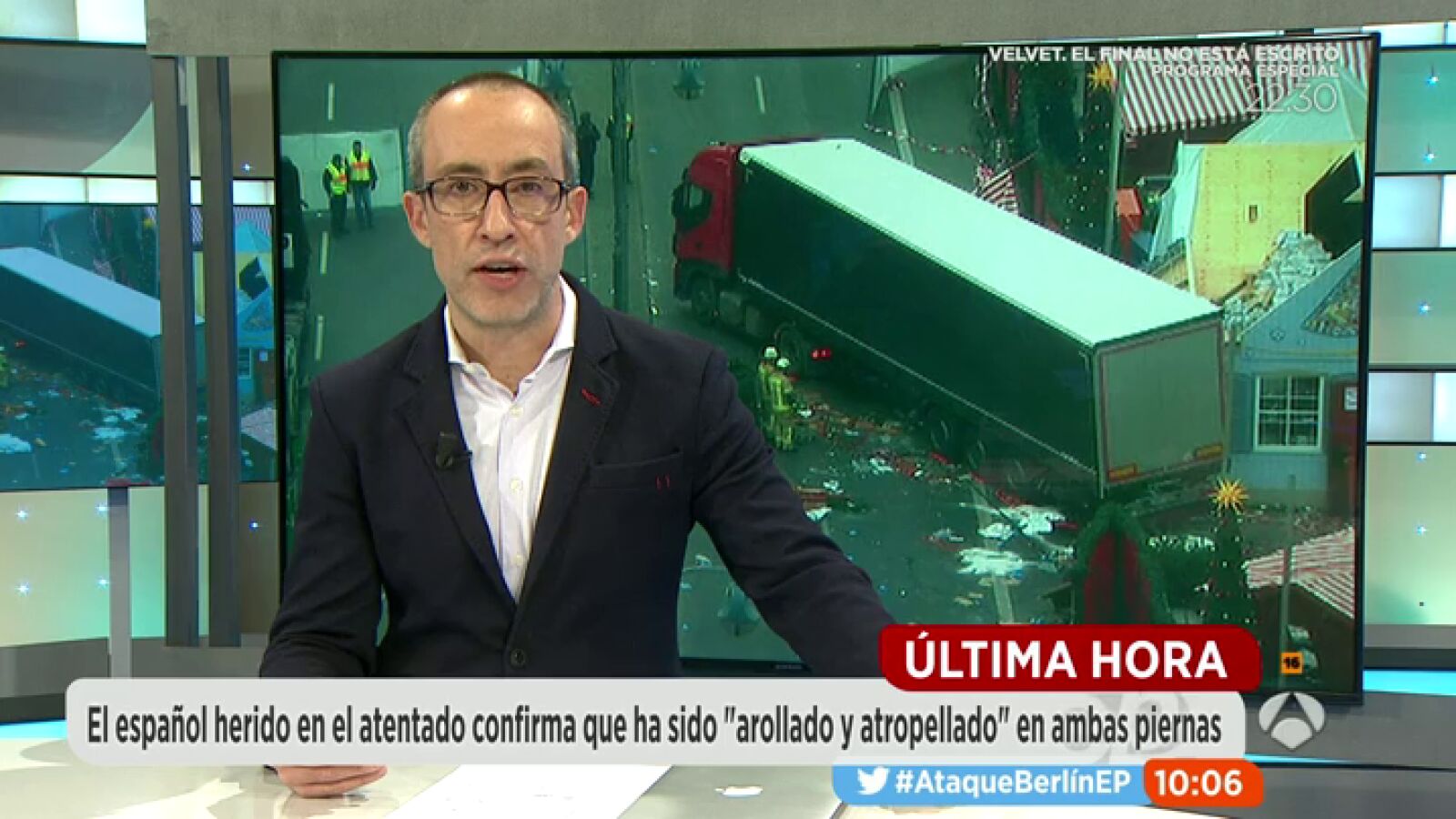 Uno de los heridos en el ataque a un mercado navideño en Berlín es un ciudadano español