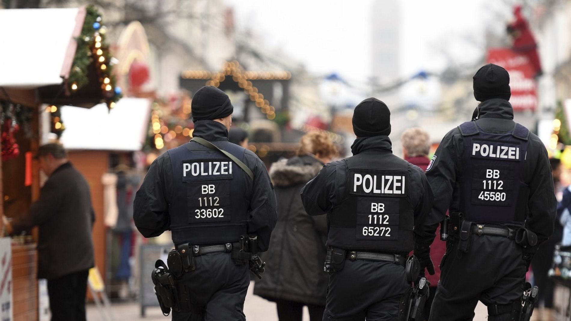 Agentes de Polic&iacute;a alemana