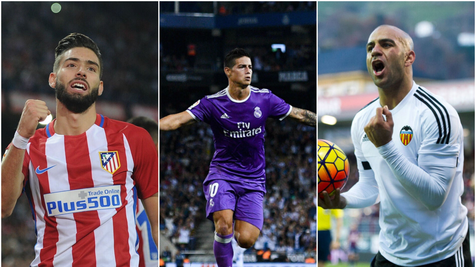 Carrasco, James Rodr&iacute;guez y Abdennour