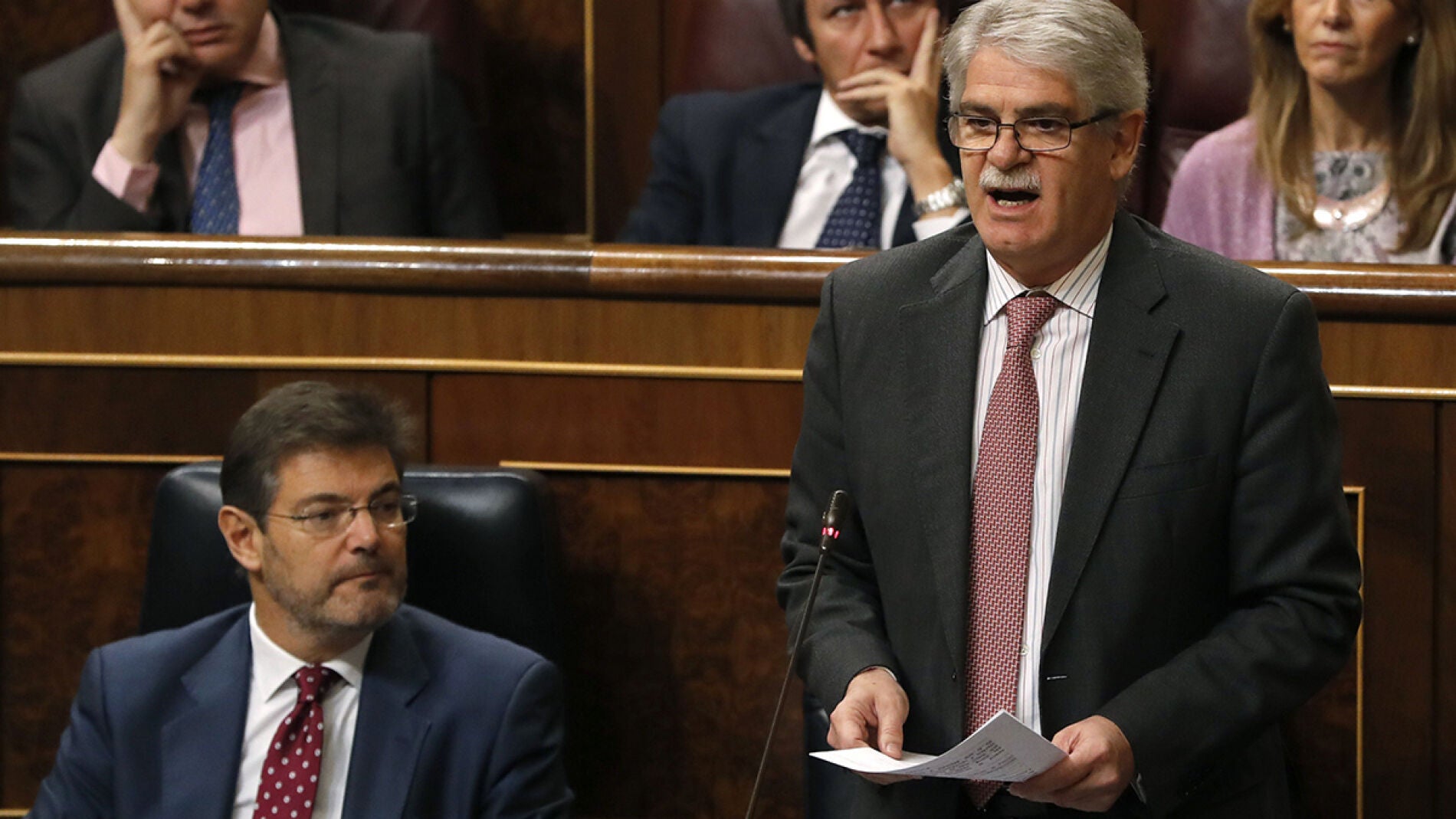 Alfonso Dastis en el Congreso