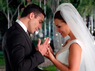 El 'sí, quiero' de cuento de Ana y Alberto El 'sí, quiero' de cuento de Ana y Alberto