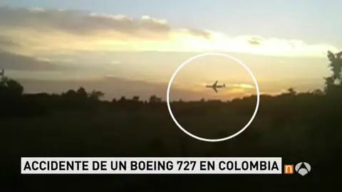 Frame 8.435555 de: ACCIDENTE AVION COLOMBIA Frame 8.435555 de: ACCIDENTE AVION COLOMBIA