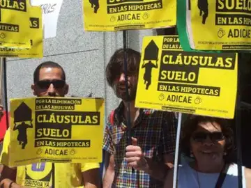 Manifestación contra las cláusulas suelo Manifestación contra las cláusulas suelo