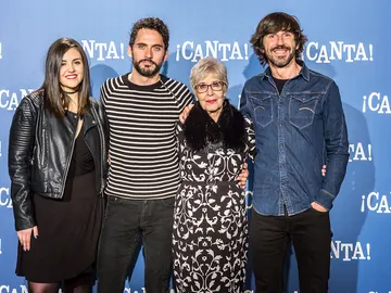 Los dobladores de '¡Canta!' en Madrid Los dobladores de '¡Canta!' en Madrid