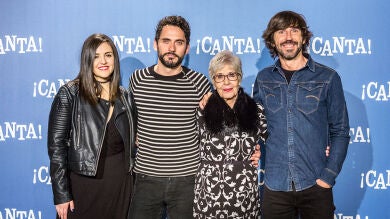 Concha Velasco, Santi Millán y Paco León presentan '¡Canta!' en Madrid