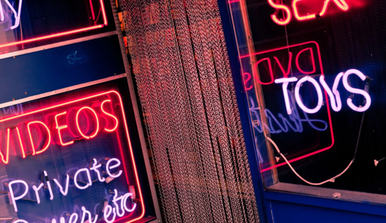 Imagen de un 'sex shop'