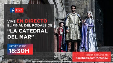 Vive en directo el final del rodaje de 'La Catedral del Mar'