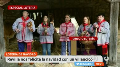 Miguel Ángel Revilla felicita la Navidad con un villancico: 