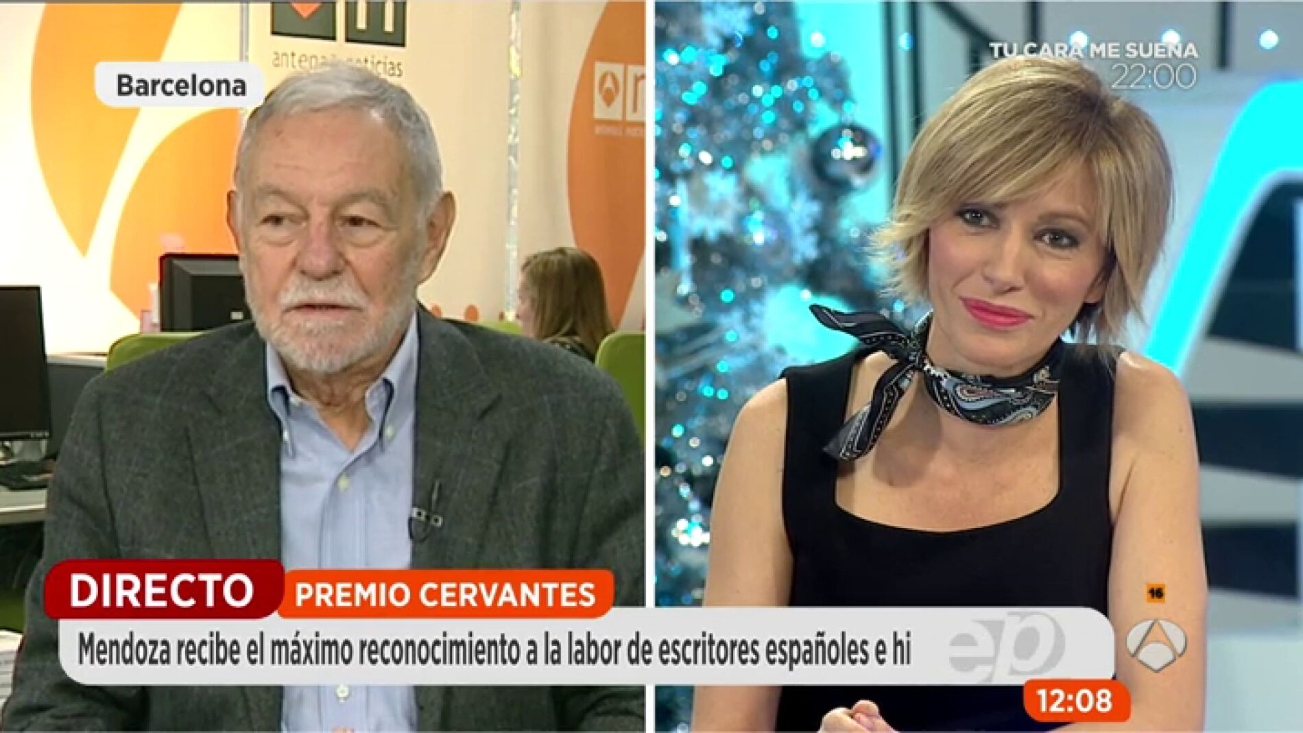 Frame 55.898333 de: Eduardo Mendoza, nuevo ganador del Premio Cervantes: "En Espa&ntilde;a siempre tenemos presente el sentido del humor"