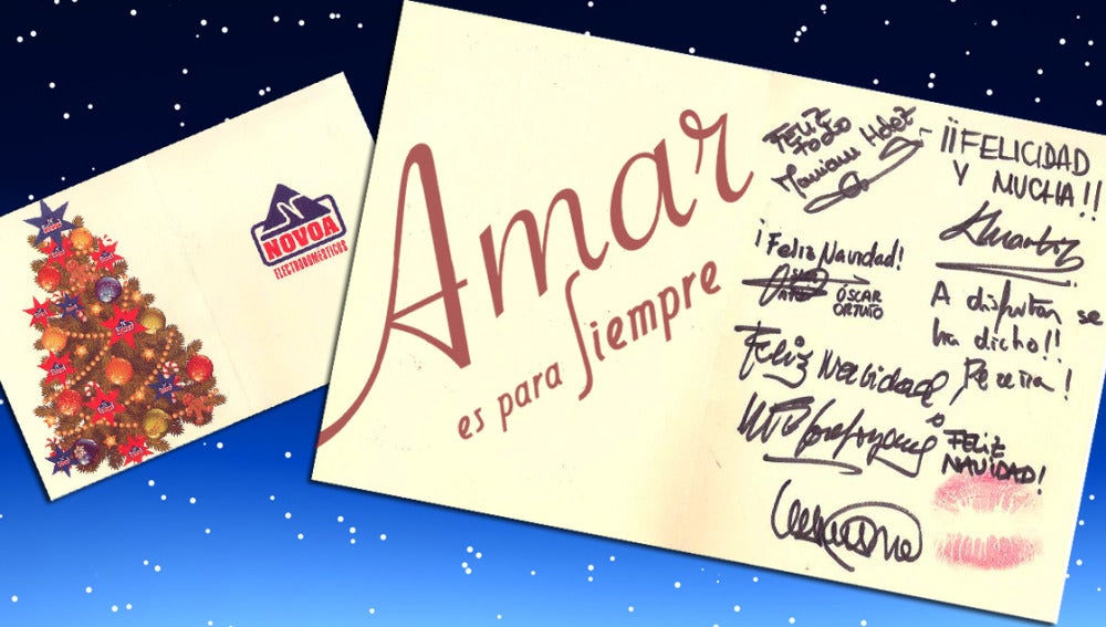 Consigue tu postal navideña de 'Electrodomésticos Novoa'