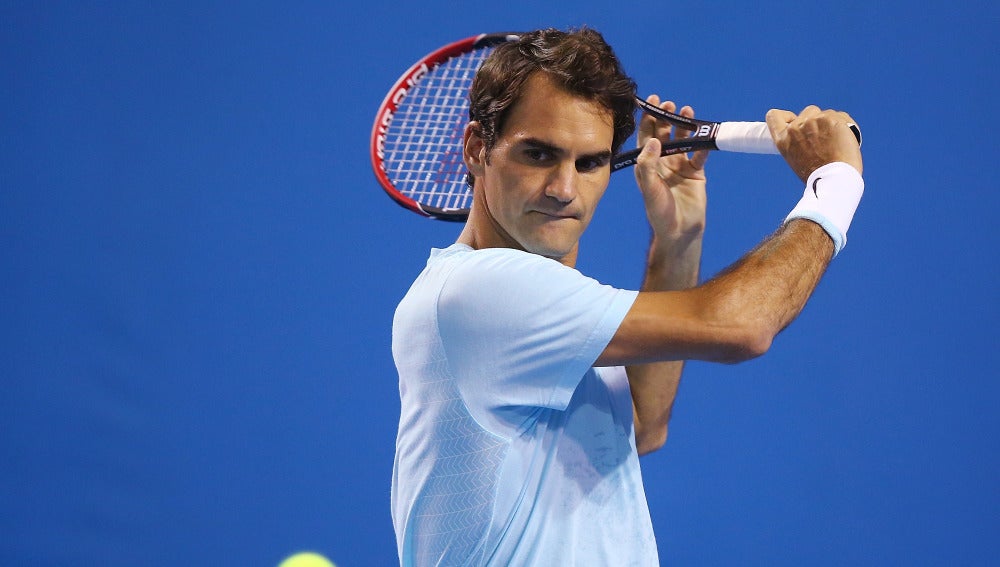 Federer, a punto para el Open de Australia