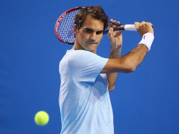 Federer, a punto para el Open de Australia