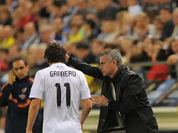 Mourinho da instrucciones a Granero Mourinho da instrucciones a Granero