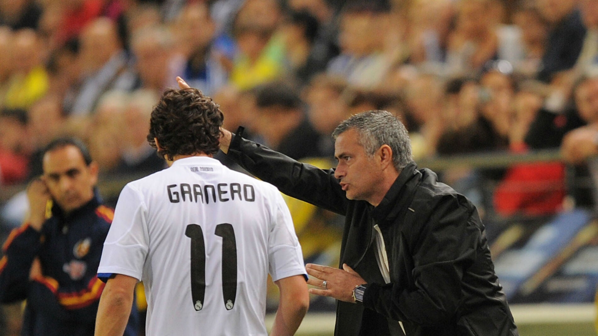 Mourinho da instrucciones a Granero