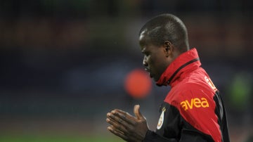 Eboue, en un partido con el Galatasaray