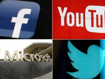 Facebook, Youtube, Microsoft y Twitter Facebook, Youtube, Microsoft y Twitter
