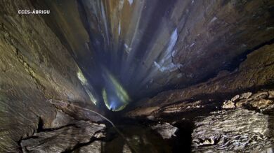 Descubren el mayor pozo vertical de España en Ruesga, Cantabria