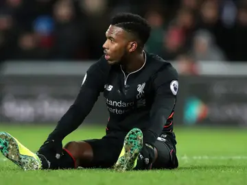 Sturridge durante el partido Sturridge durante el partido