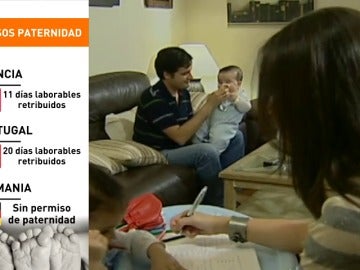 Frame 53.919178 de: Desde hoy se puede solicitar la baja de 28 días por paternidad