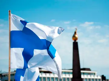 Bandera de Finlandia Bandera de Finlandia