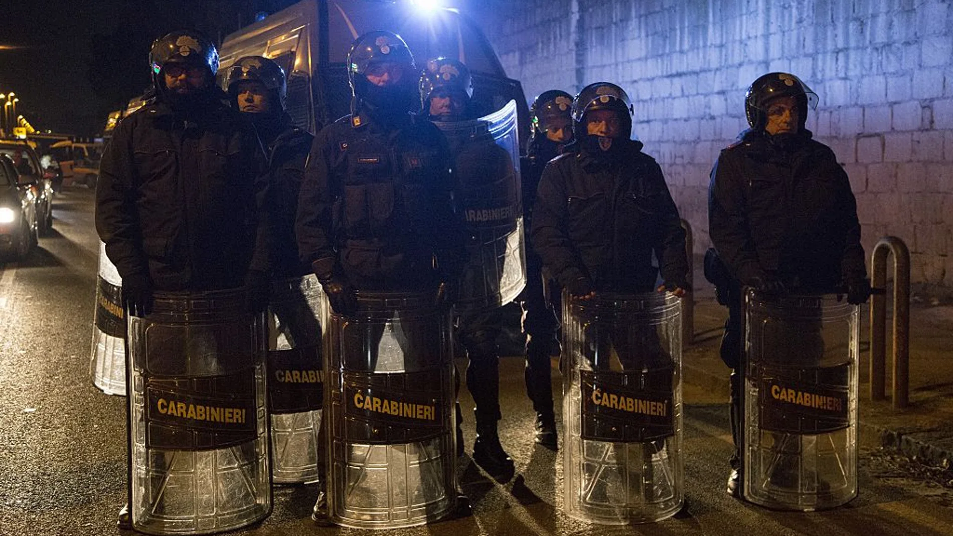 Varios policías en Italia Varios policías en Italia