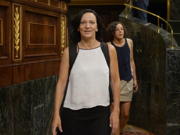 Carolina Bescansa en el Congreso de los Diputados 