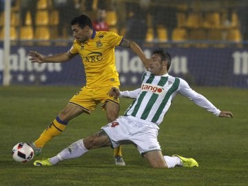 Alcorcón y Córdoba en su partido de Copa del Rey