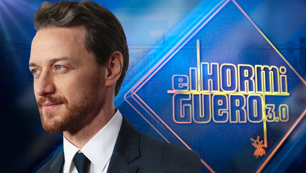 La primera visita internacional del año de la mano de James McAvoy en 'El Hormiguero 3.0'