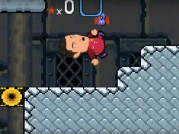 Cristiano intenta una chilena en Super Mario World Cristiano intenta una chilena en Super Mario World