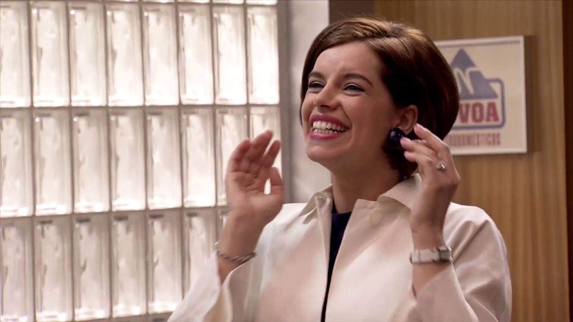 Una l&aacute;mpara que calma la ira de Marta