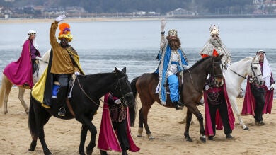 Los Reyes Magos, llegados desde Oriente, ya se han dejado ver en numerosas ciudades de España