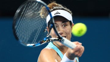 Muguruza, en el partido ante Kuznetsova