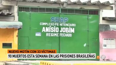 Al menos 33 muertos en un nuevo motín en una cárcel de Brasil